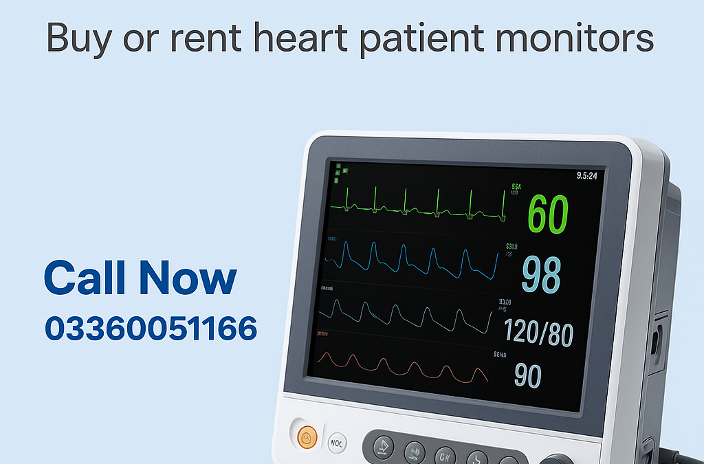 Cardiac Monitor Islamabad | Buy or Rent Heart Patient Monitors