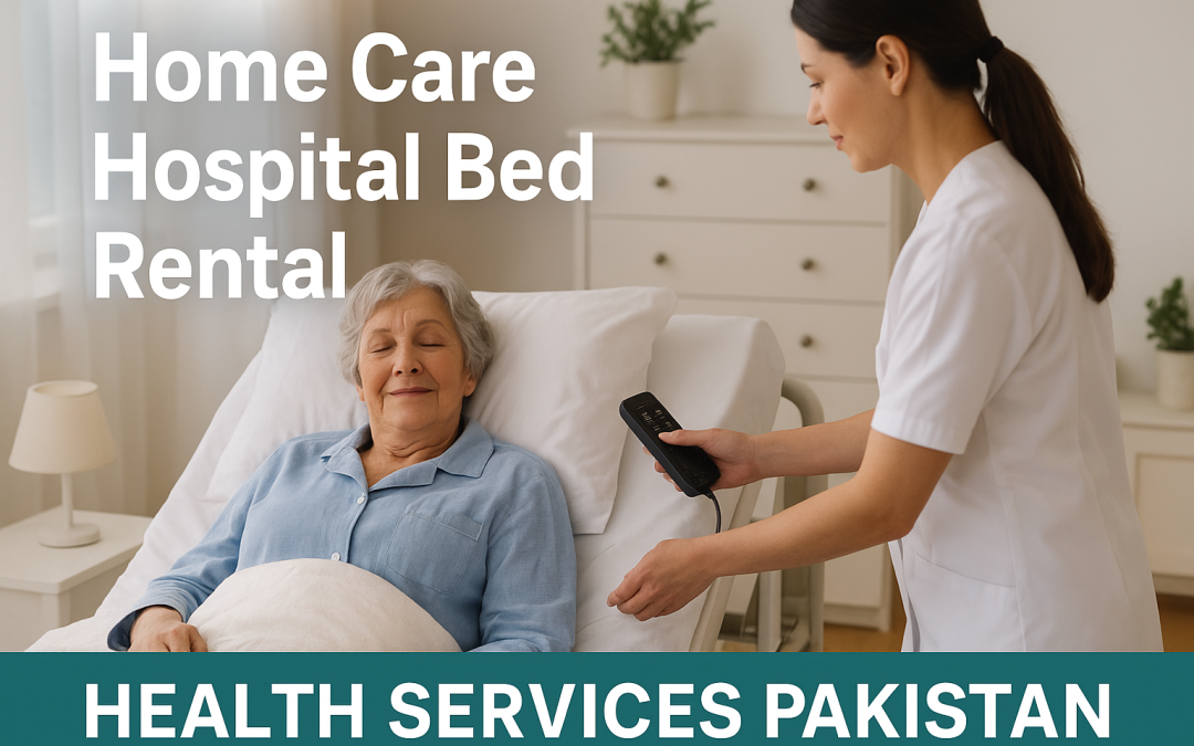 🏥 Home Care Hospital Bed Rental – Comfort, Safety & Affordability