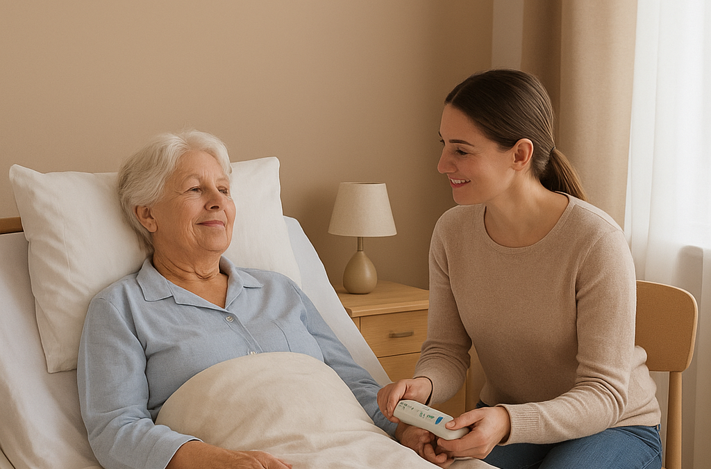 🛏️ Patient Care Bed at Home – Affordable Rental & Delivery