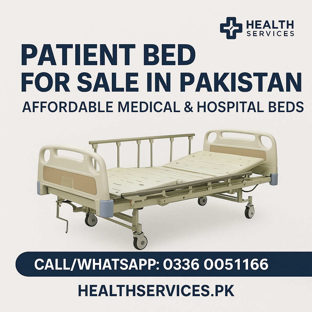 Patient Bed for Sale in Pakistan – Affordable Medical & Hospital Beds