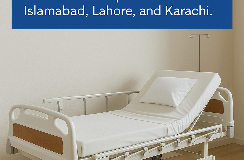Monthly Medical Bed Rental | HealthServices.pk