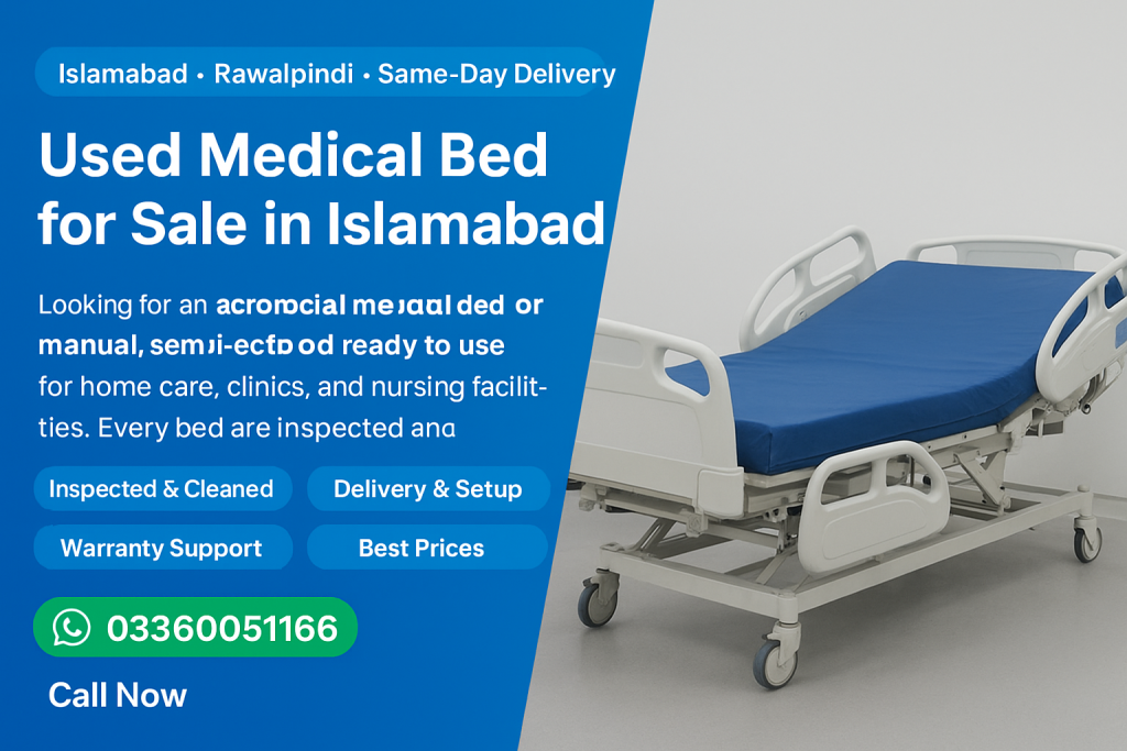 Used Medical Bed for Sale in Islamabad