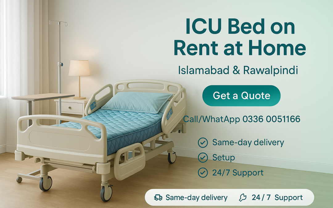 ICU Bed on Rent at Home in Islamabad & Rawalpindi